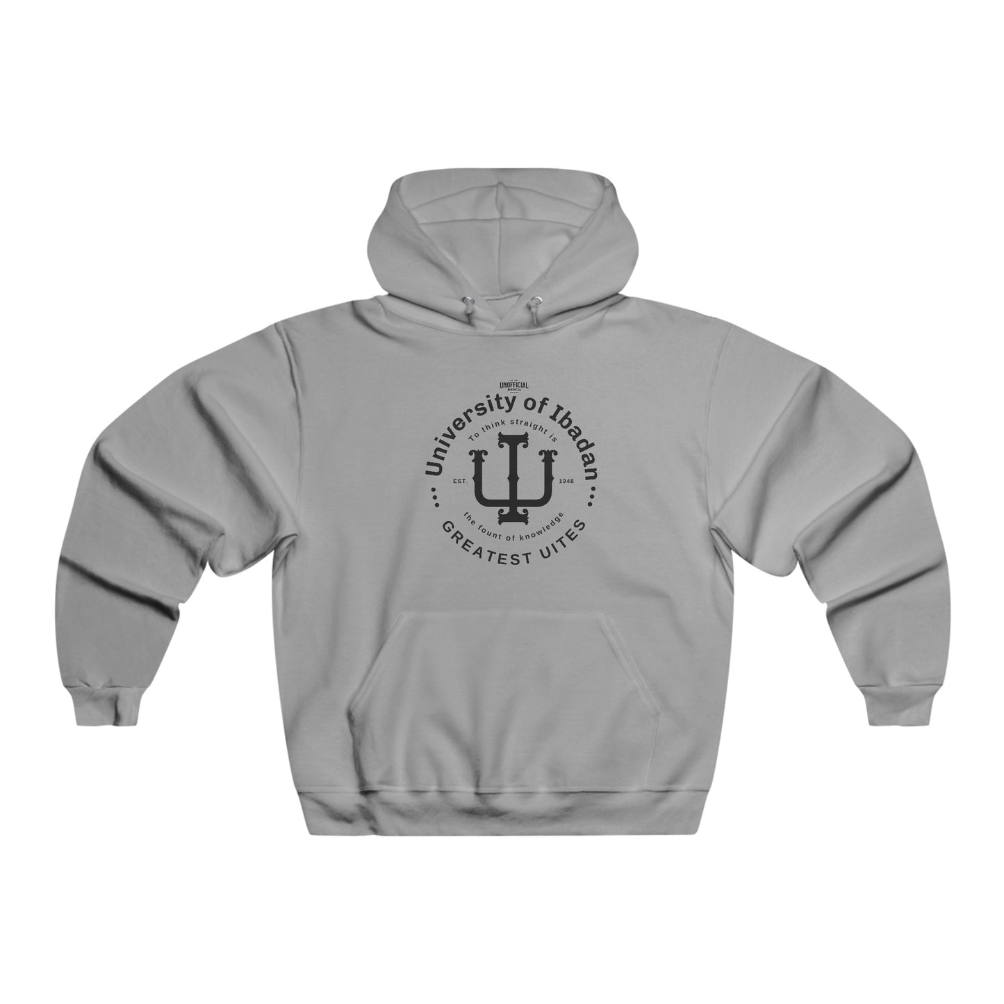 UI men's Hooded Sweatshirt