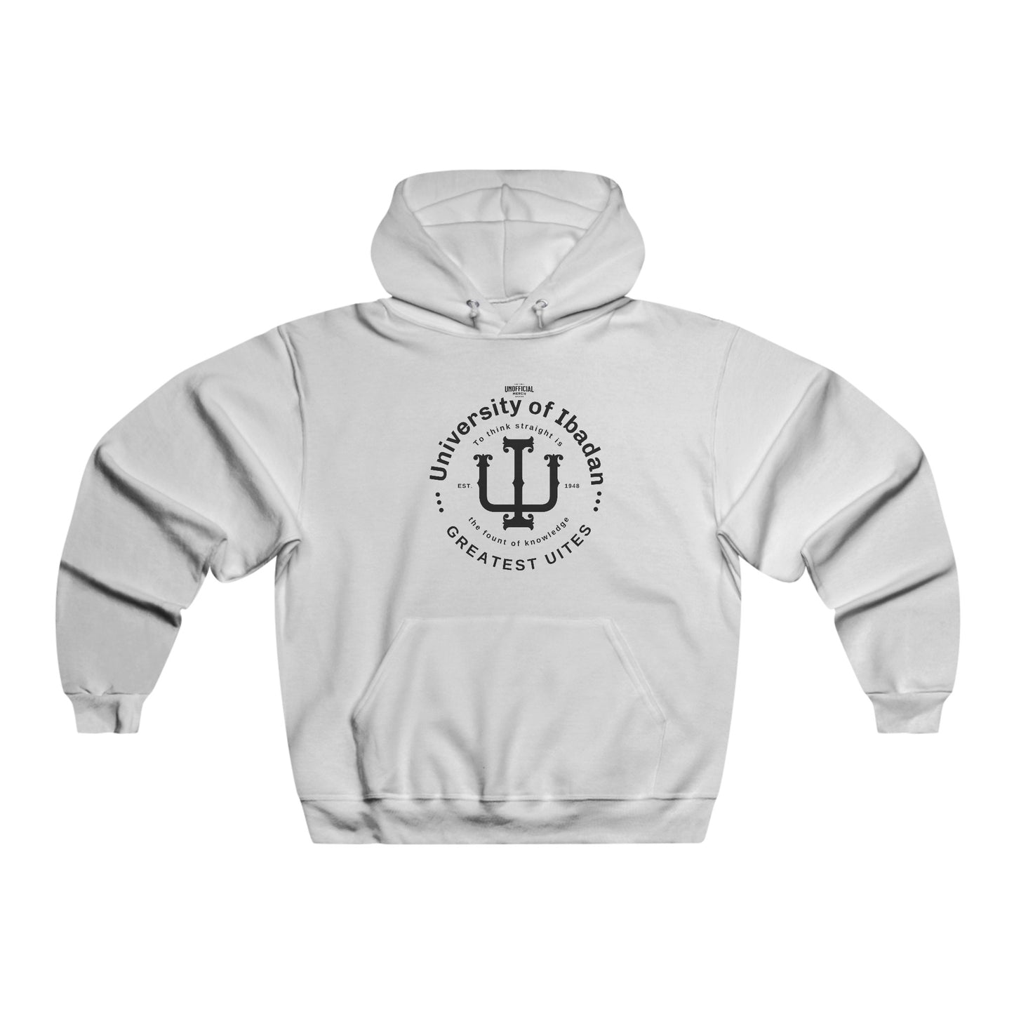 UI men's Hooded Sweatshirt