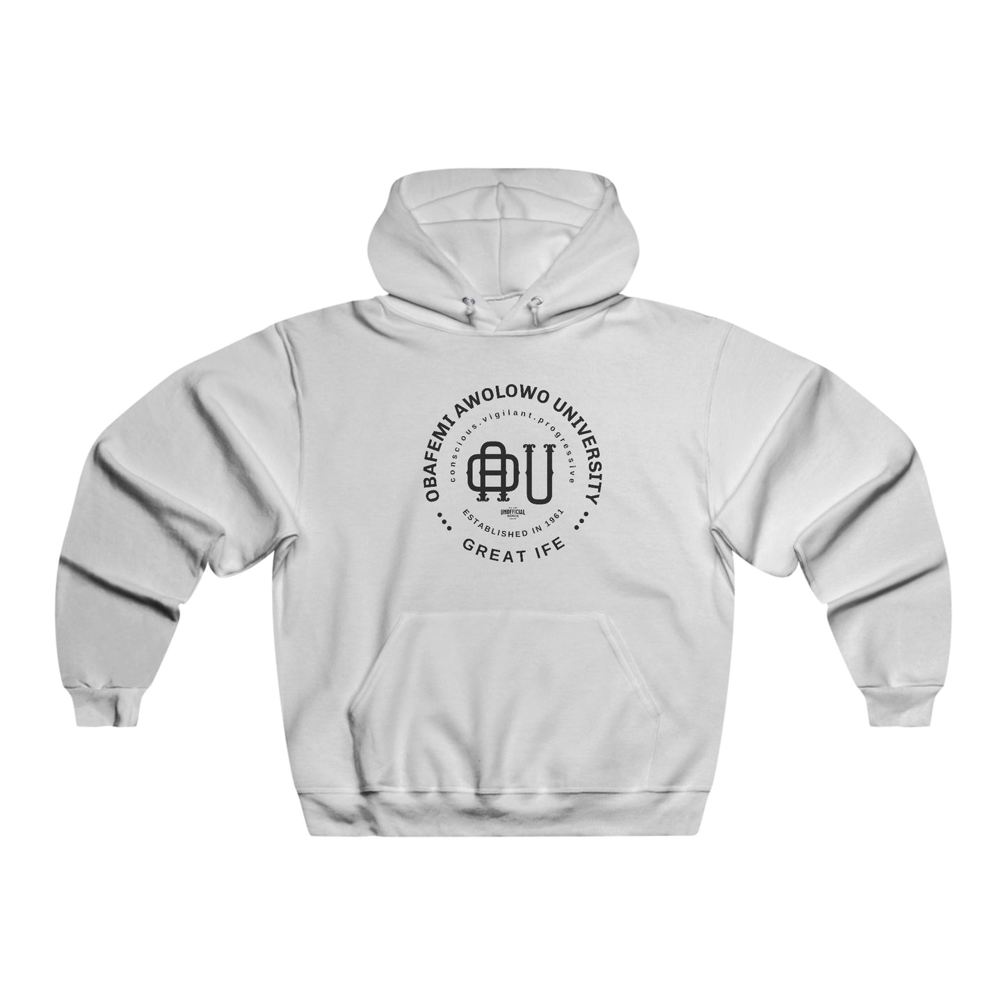 OAU men's Hooded Sweatshirt